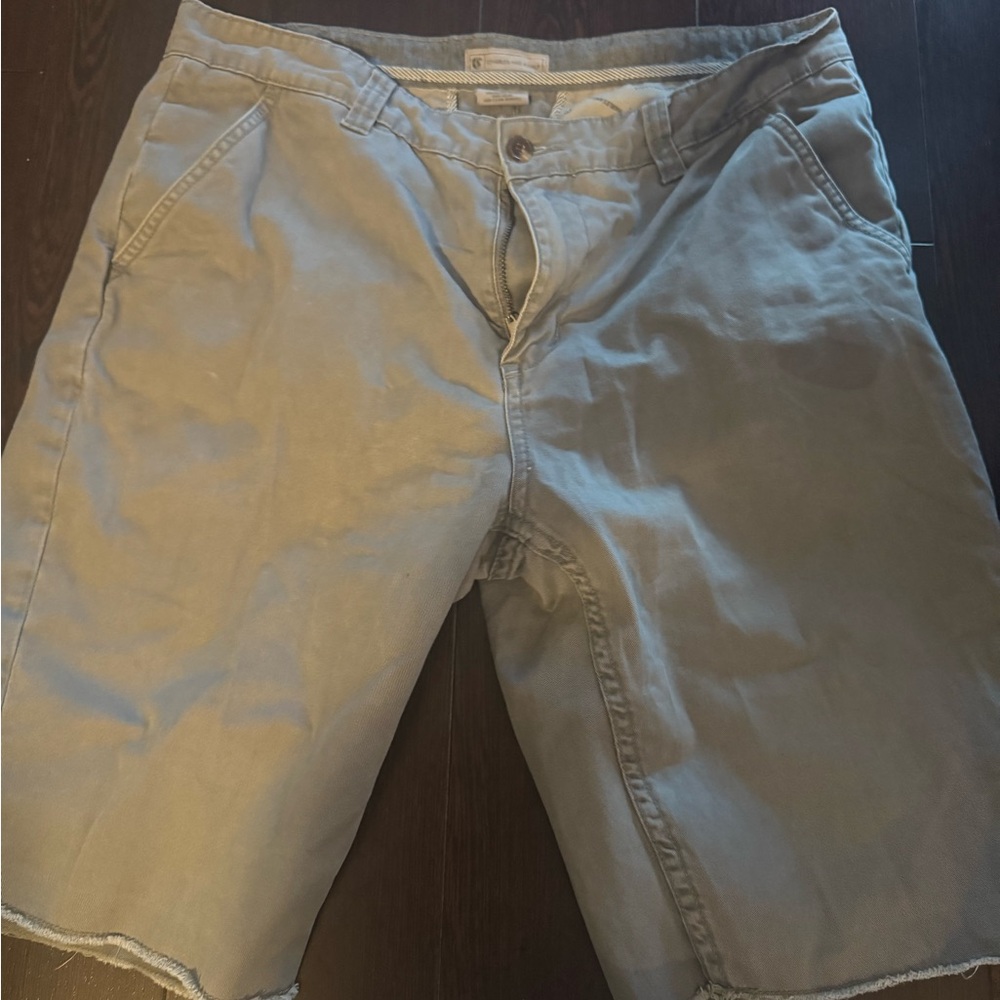 Classic Tan Flat Front Men's Shorts